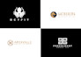 create modern minimalist and luxury business logo design